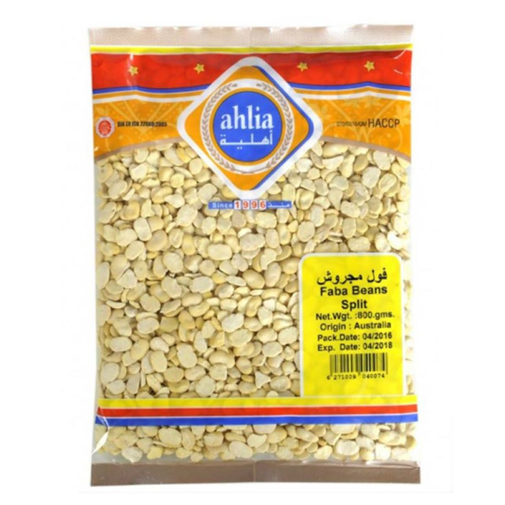 Ahlia Faba Beans Split 750 Gm