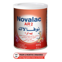 Novalac AR Plus Anti-Regurgitation Milk Formula Powder (0-12m) 400GM