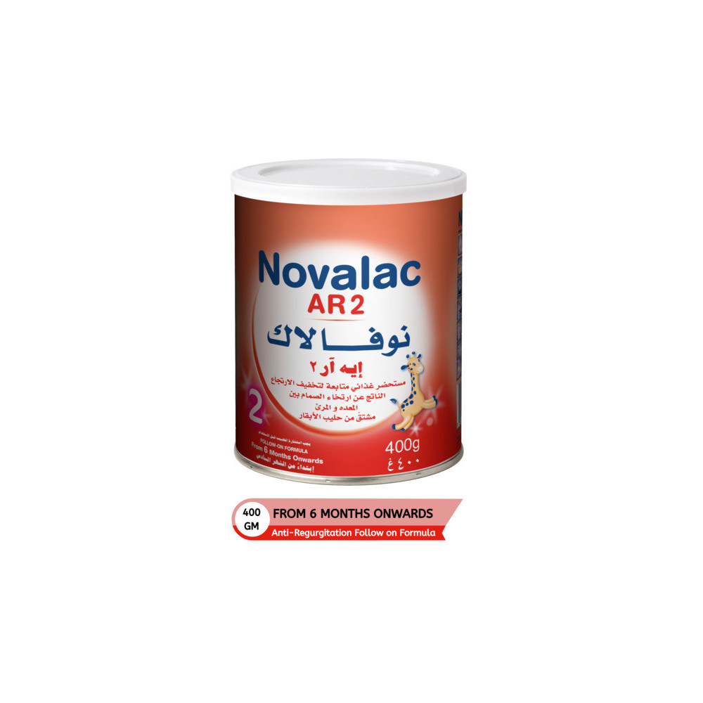 Novalac AR Plus Anti-Regurgitation Milk Formula Powder (0-12m) 400GM