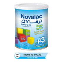 نوفلاك جينيو 123 حليب نمو للأطفال من 1 إلى 3 سنوات 400 جرام