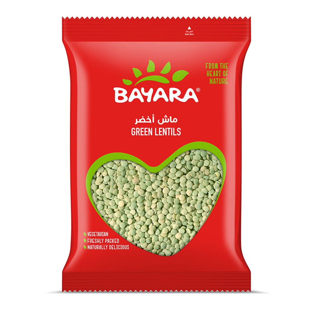 Bayara Green Lentils 400 gm