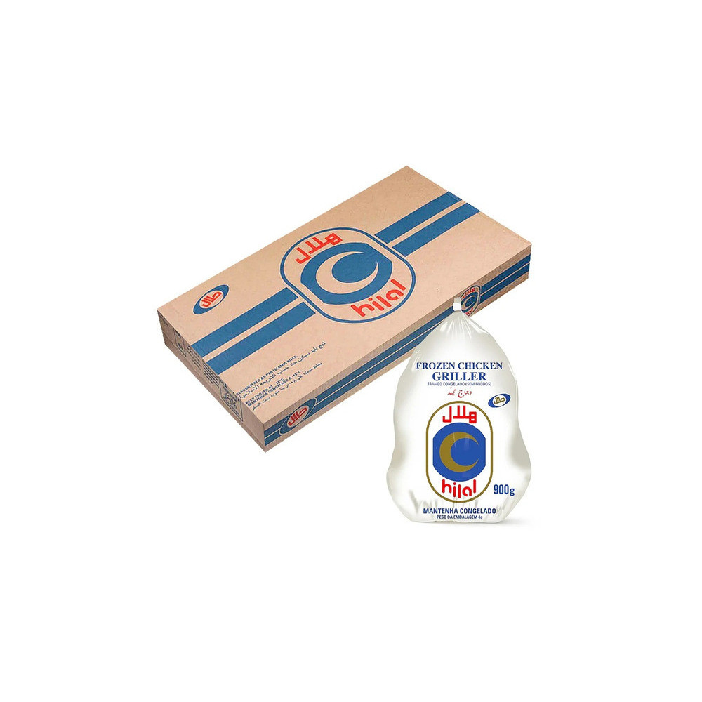 Hilal Frozen Chicken Griller 900g 10 pcs carton
