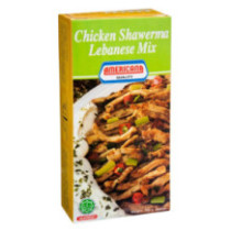Americana Lebanese Chicken Shawarma 350 Grams