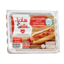 نقانق دجاج ساديا حارة ٣٤٠ غرام