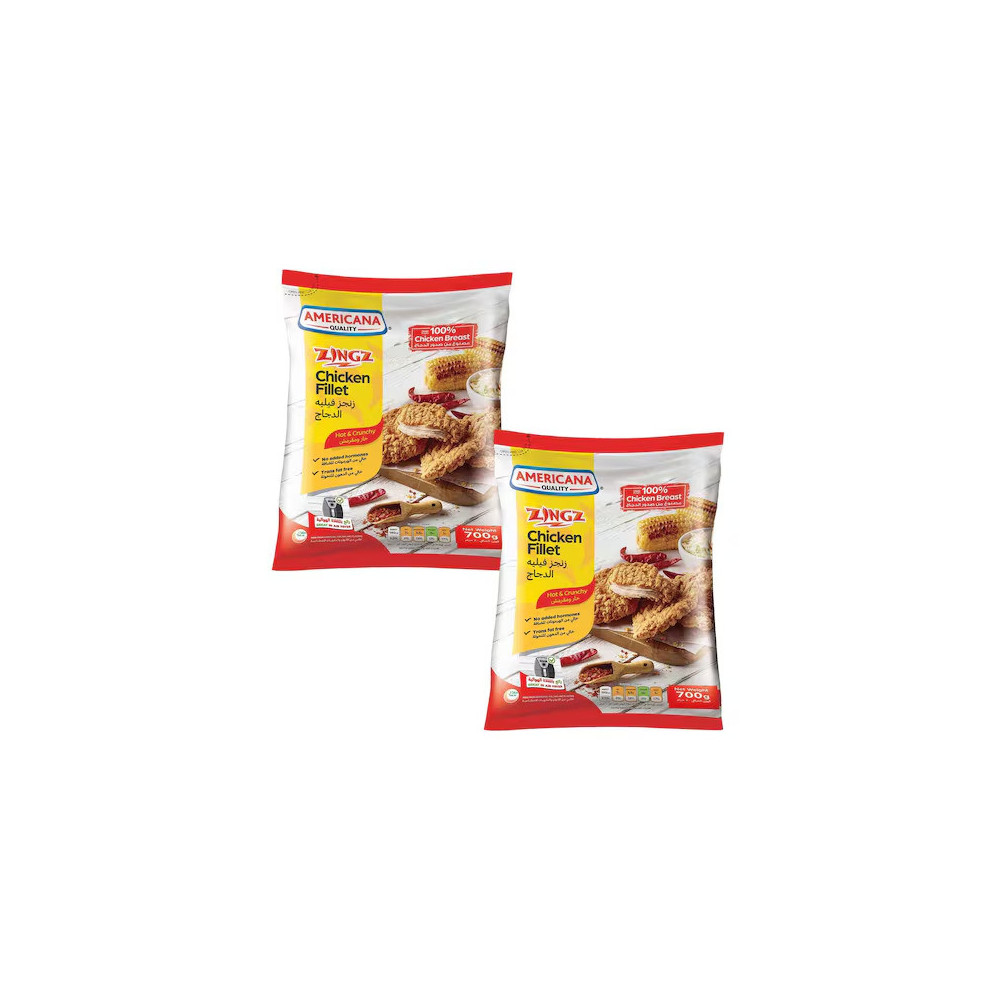 Americana Chicken Zinger Fillet Bag 700 g 2 Pieces