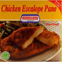 Americana Chicken Escalope Pane 500 g