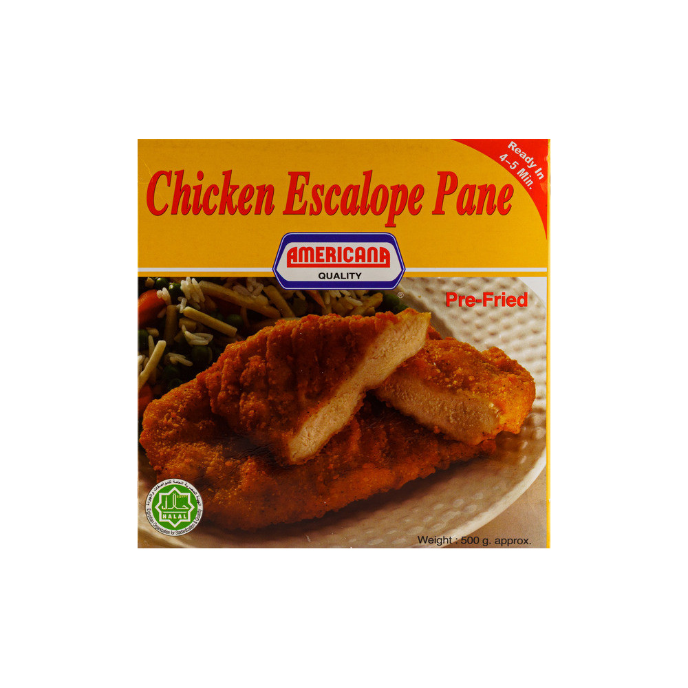 Americana Chicken Escalope Pane 500 g