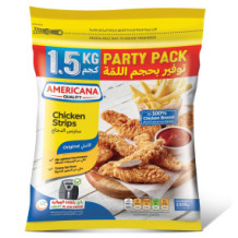 Americana Chicken Breast Strips Without Artificial Colors 1.5 Kg