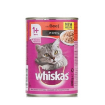 Beef with Whiskas Beef Sauce, 400 g