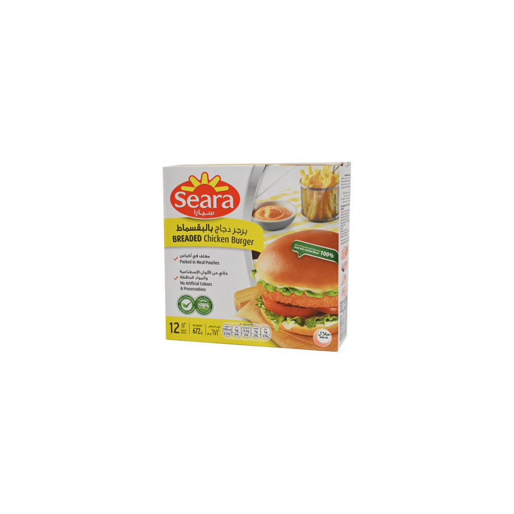 AMERICANA Breaded Chicken Burger 12pcs, 678g