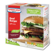 Americana Burger Arabic Spice 24 Pieces 1344 gr