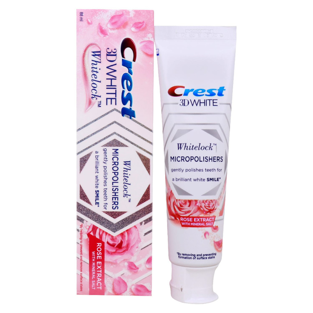 Crest 3D White Toothpaste for Teeth Care and Whitening