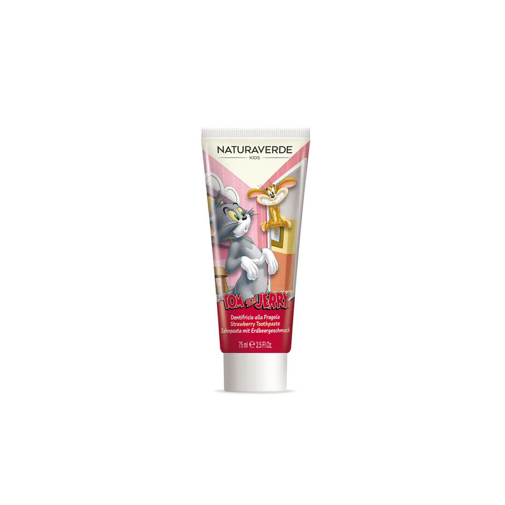 Naturaverde, Tom & Jerry Strawberry Toothpaste 75 ml