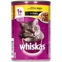 Wiskas Cat Food Chicken Meat 400 gm
