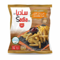 بطاطس مقلية مجعدة مجمدة من ساديا ٧٥٠ جم