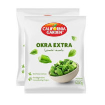 California Gardens Frozen Okra Extra 400 g 2pcs