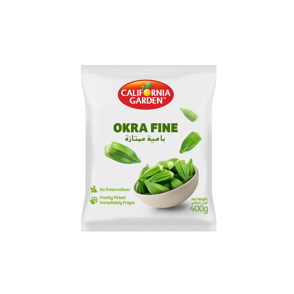 California Garden Okra Frozen 400 g