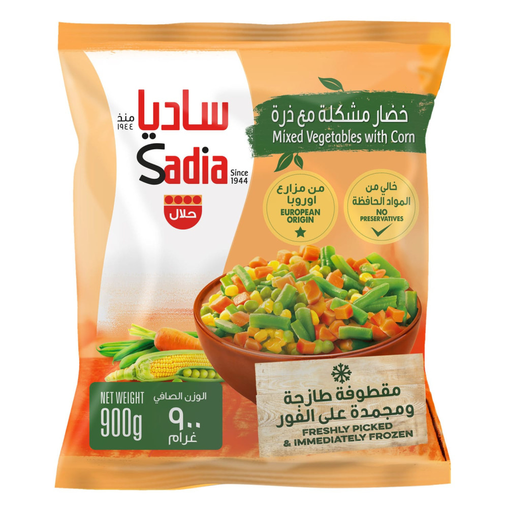 Sadia Forzen Mixed Vegetables 900Gm