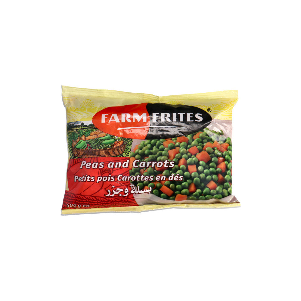 Farm Frites Frozen Peas & Carrots 400 g.