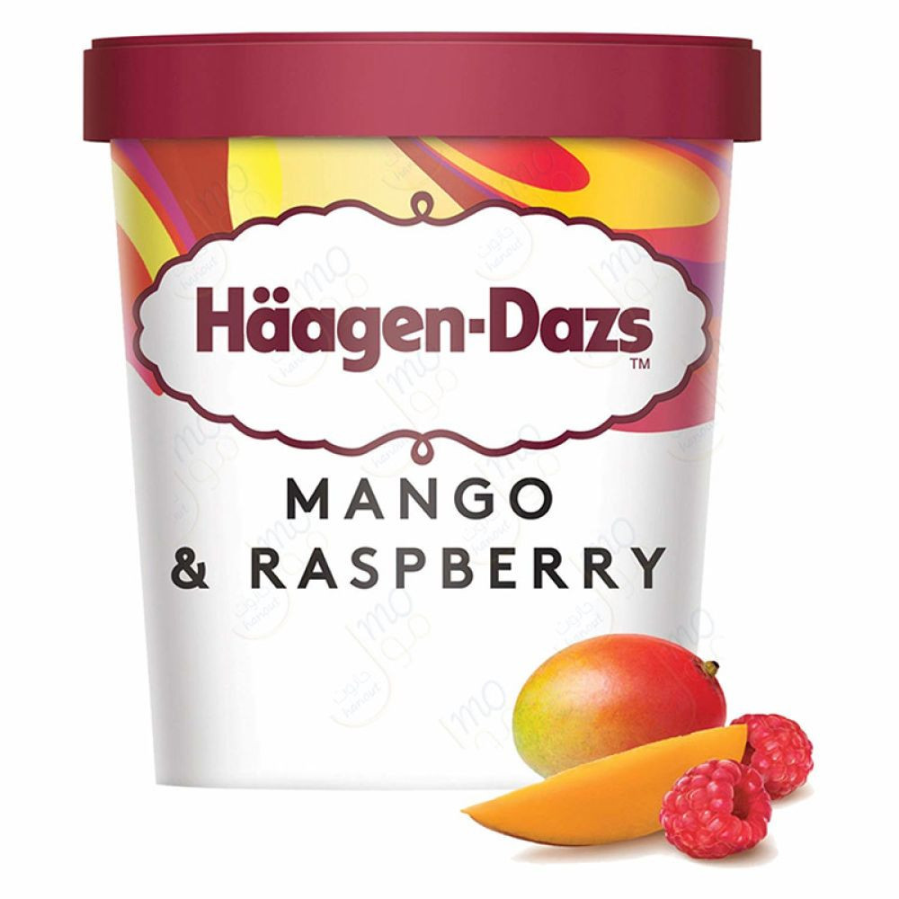 Hagen Daz Mango + Raspberry Ice Cream 460 ml
