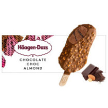 Haagen-Dazs Belgian Chocolate Stick with Salted Almonds (80ml)