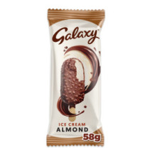 Almond Ice Cream 58 g Galaxi Stick