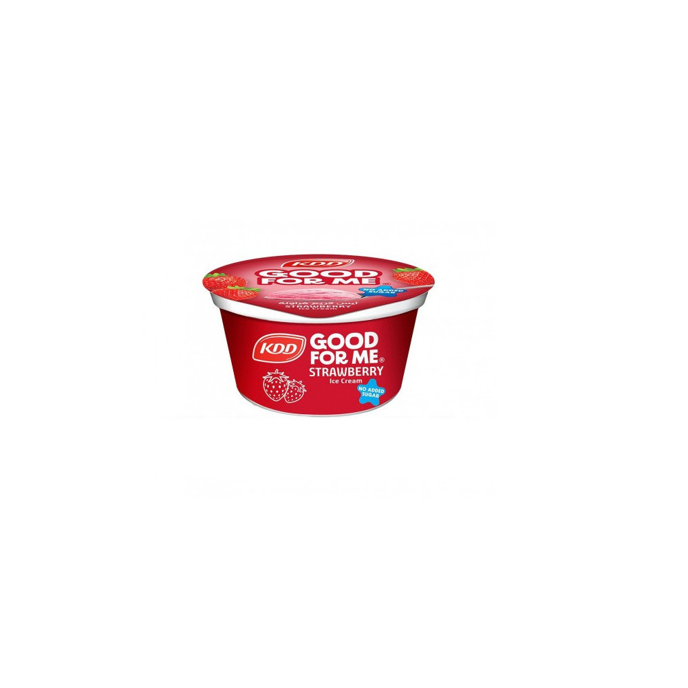 Good for Me Ice Cream 167 ml Strawberry Cups