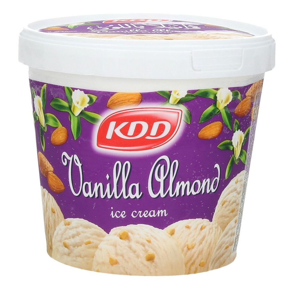 Vanilla Almond Ice Cream 1 liter DD