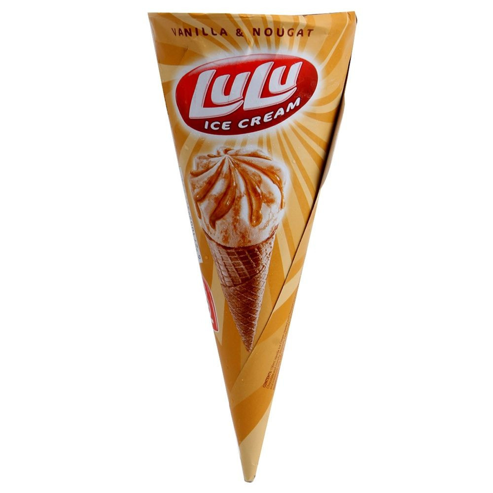 Lulu Chocolate Nougat Funnel Ice Cream 100ml