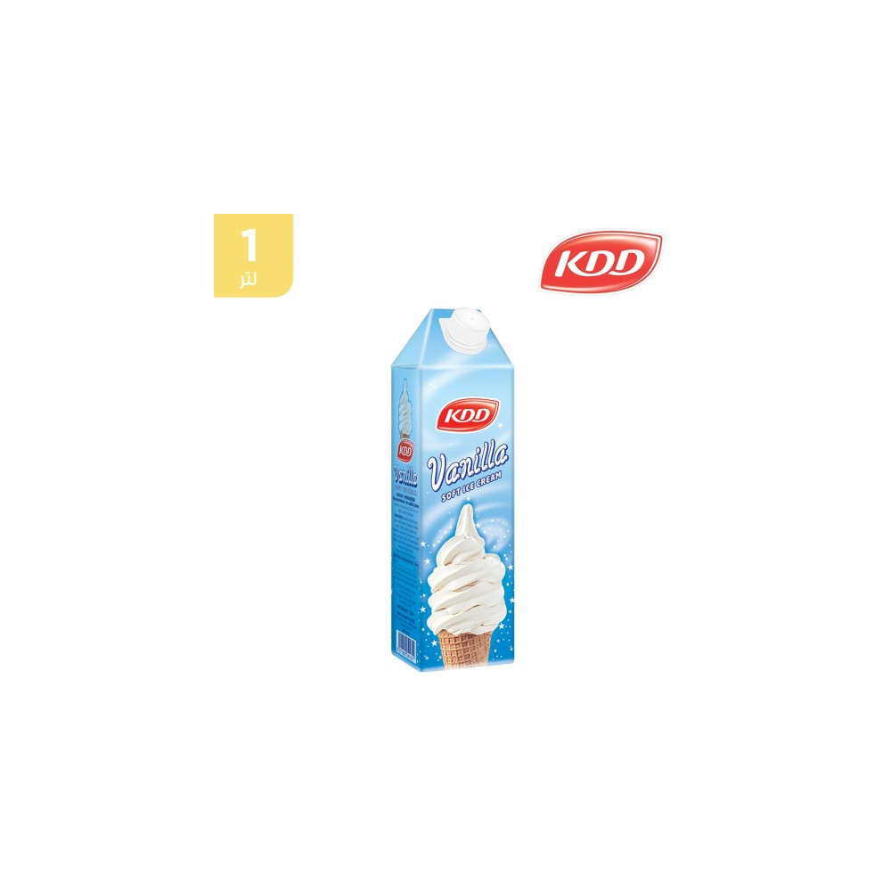 كي دي دي ايس كريم سائل فانيلا 1 لتر