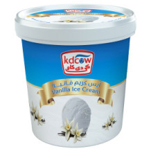 KD Cow Vanilla Ice Cream 1 liter