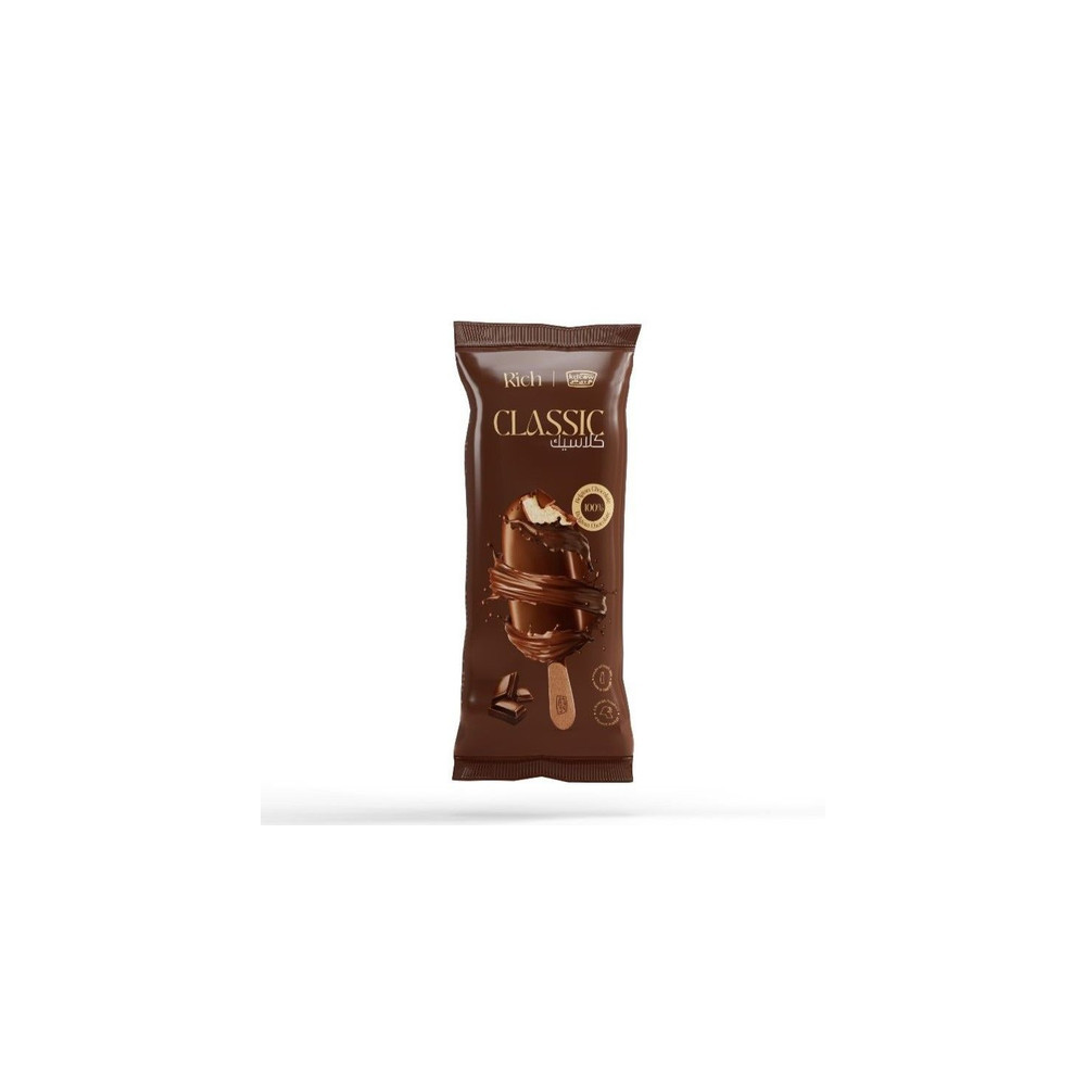 Ice cream Rich 100 ml Classic covered with chocolate