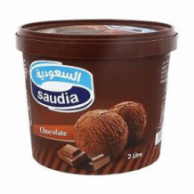 Chocolate ice cream 2 liters Saudi