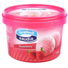 Saudi Ice Cream Strawberry Pail 500 ml