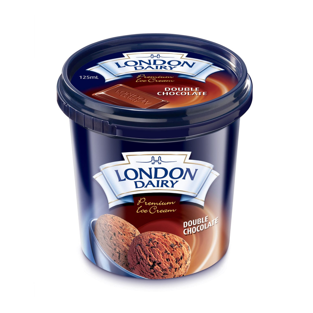 London Dairy Premier Double Chocolate Ice Cream 125ml