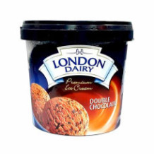 London Dairy double chocolate ice cream