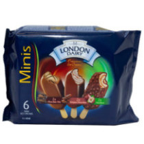 Ice Cream London Dairy Stick Multi Pack Crispy Espresso (6 x 60 ml)