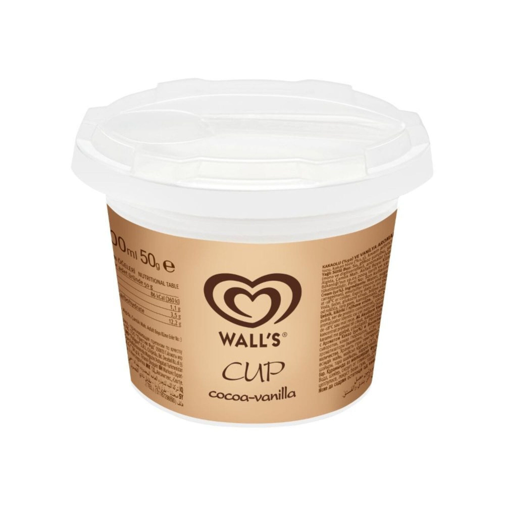 Vanilla Cocoa Cup Ice Cream 100ml