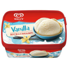 Walls Vanilla Ice Cream 1 for a family treat