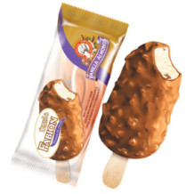 Fabion Vanilla Ice Cream With Almond Chocolate 110gm