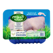 Alyoum Fresh Chicken Whole Legs, 900g