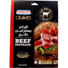 Americana Curves Pastrami Cow Sliced 200 gm