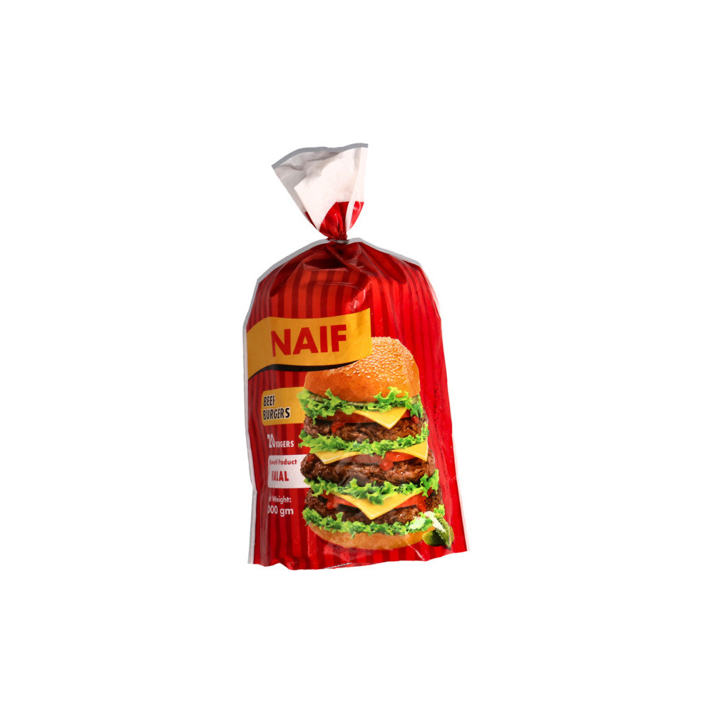 Beef Burger 1000gm Naif (20 Pieces)