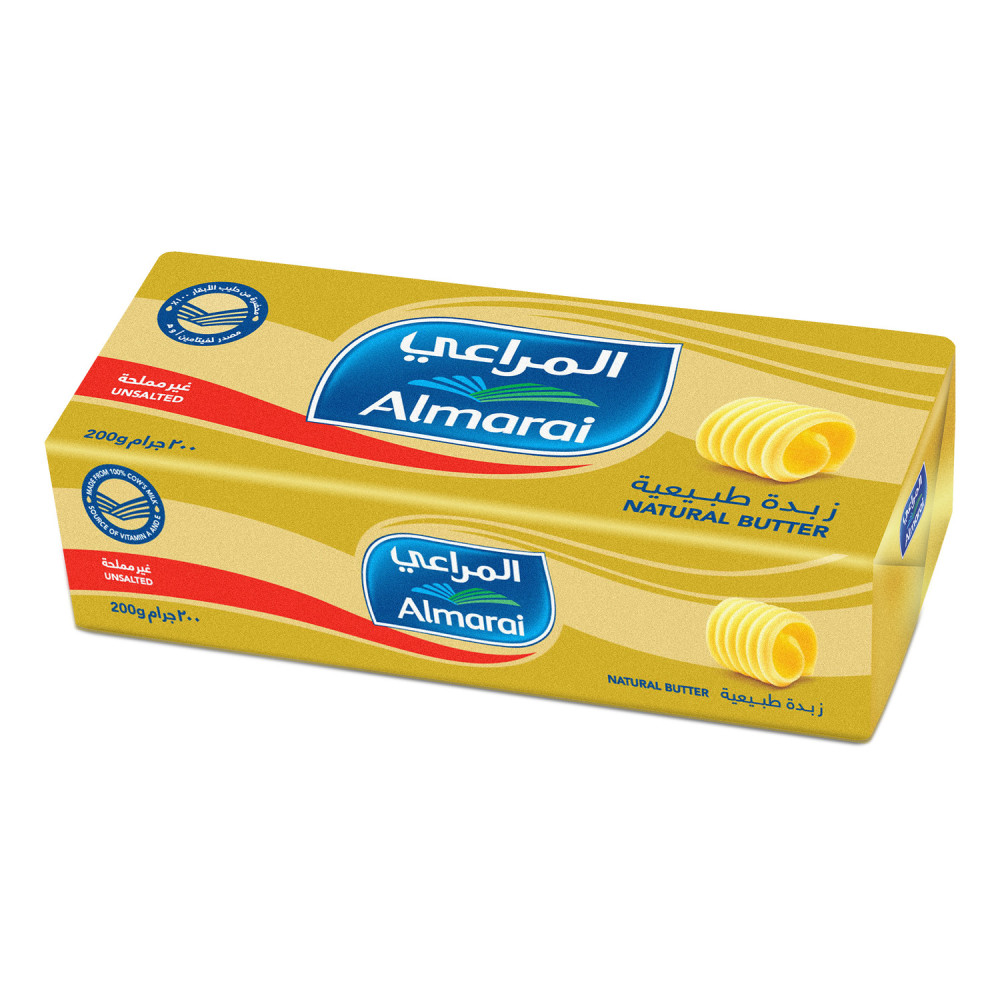 Natural Unsalted Animal Butter 200 g