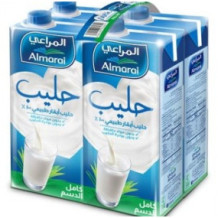 المراعي طويل الأمد حليب كامل الدسم 4 1 لتر