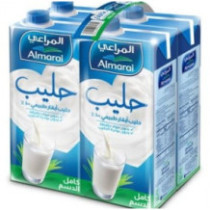Almarai Long, Life Milk Full Fat 4 x 1Ltr