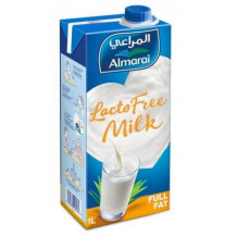 المراعي حليب طويل الأمد خالي من اللاكتوز 1 لتر