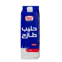كي دي كاو حليب قليل الدسم 1 لتر طازج