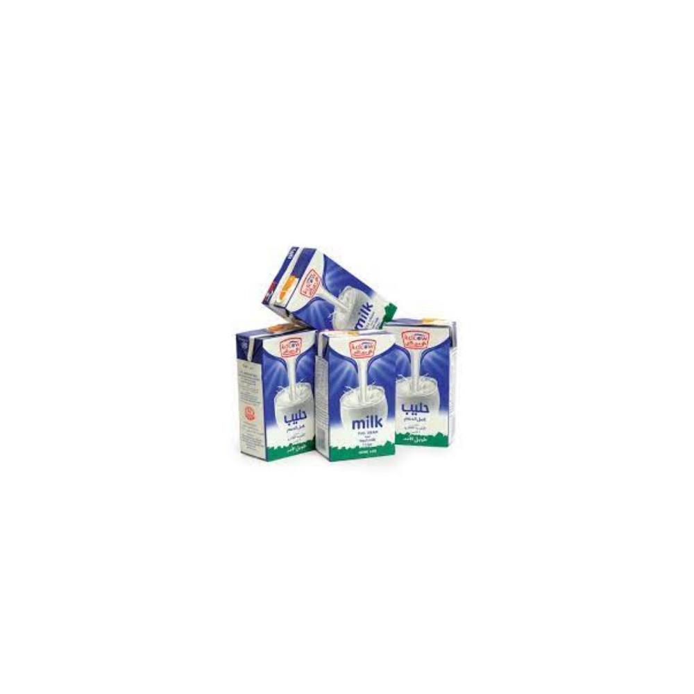 KD Cow Long Lasting Full Milk 1 Liter 4 Pieces