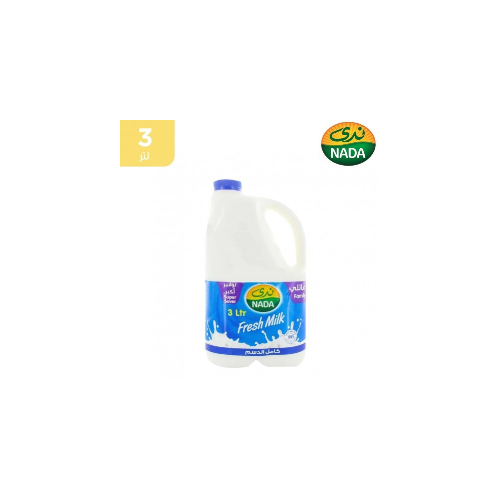 Nada Fresh Whole Milk 3 liters
